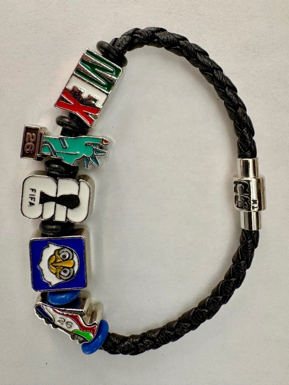 World Cup 2026 Fan Fav FIFA Bracelet with Mexico, World Cup & Soccer Charms!